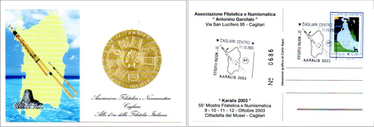 55^ Mostra filatelica - 2003